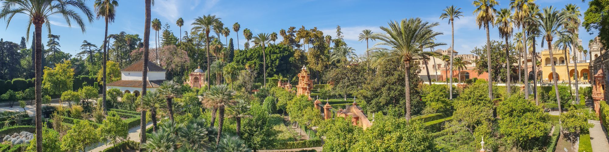 Giardini del Real Alcázar di Siviglia Imagen de los Jardines del Real Alcázar de Sevilla
